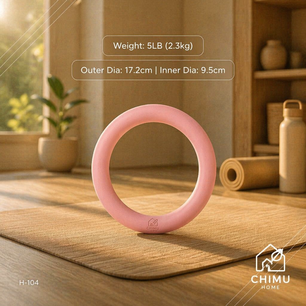 Yoga Fitness Training - 【CHIMU HOME】 Силиконовое кольцо для йоги