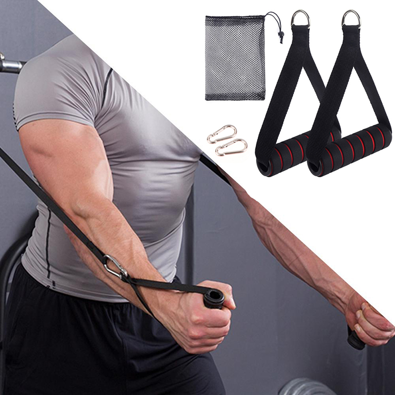 Прочная рукоятка для кабельног – обзор и цена Yoga Fitness Resistance Band